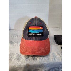 Vintage Legacy Santa Barbara‎ Patch Hat Trucker Snapback Cap Adult Adjustable